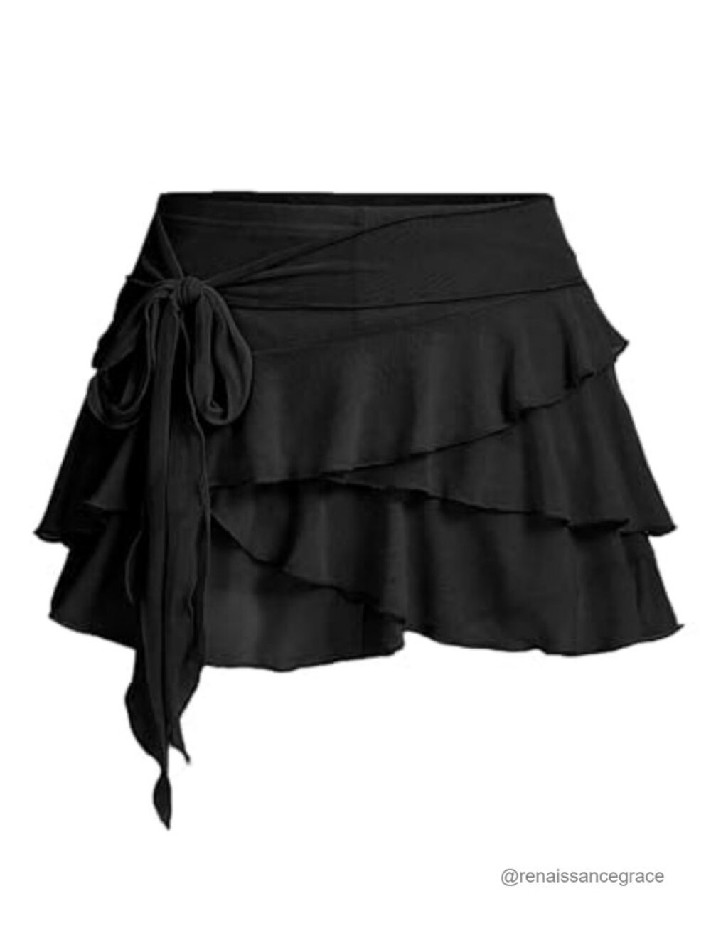 Women's Mini Ruffle Skirt Y2K Mesh Pleated Skort with Shorts